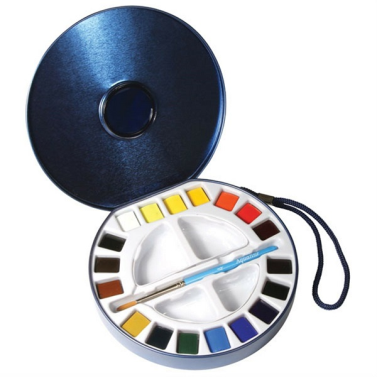 Estojo Aquarela Pastilha c/18 Daler Rowney